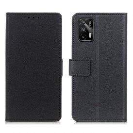 Custodia A Portafoglio Realme GT 5G Classico Effetto Pelle