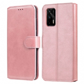 Custodia in pelle Realme GT 5G Effetto Pelle