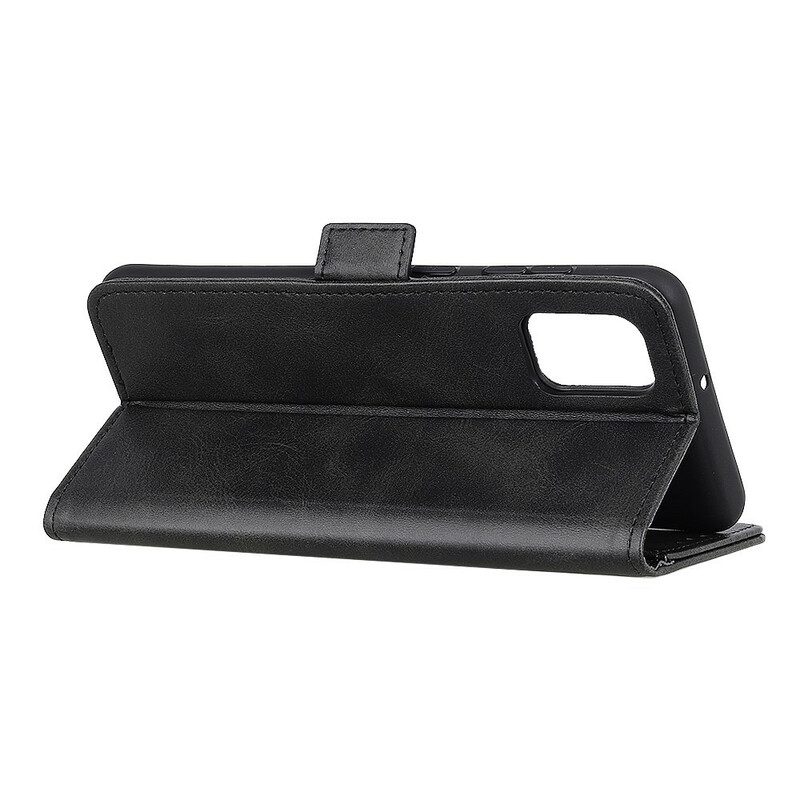 Custodia in pelle Realme GT 5G Folio Cover Doppio Lembo