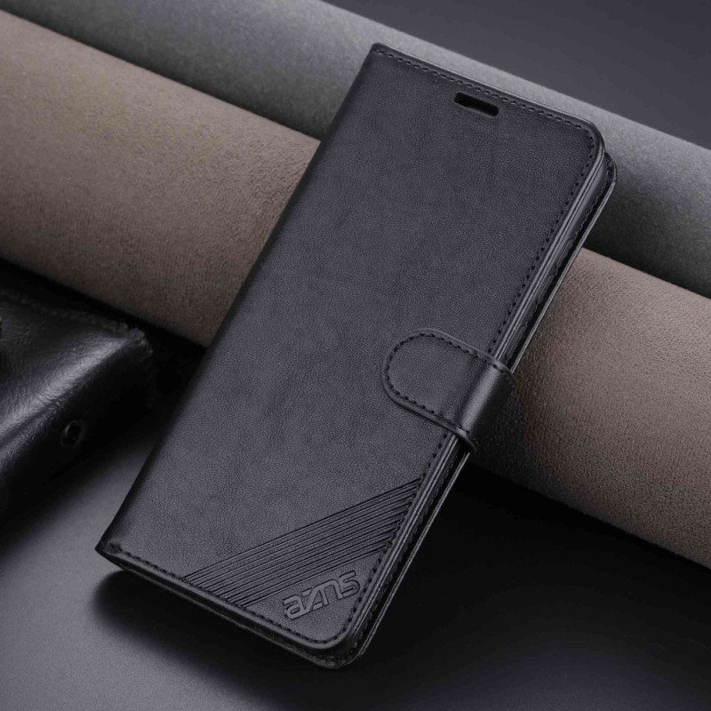 Custodia in pelle Vivo Y22s Azns Effetto Pelle
