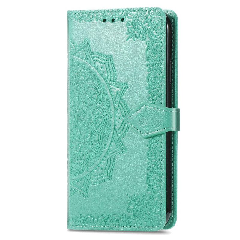 Custodia in pelle Vivo Y22s Barocco-mandala