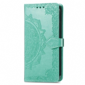 Custodia in pelle Vivo Y22s Barocco-mandala