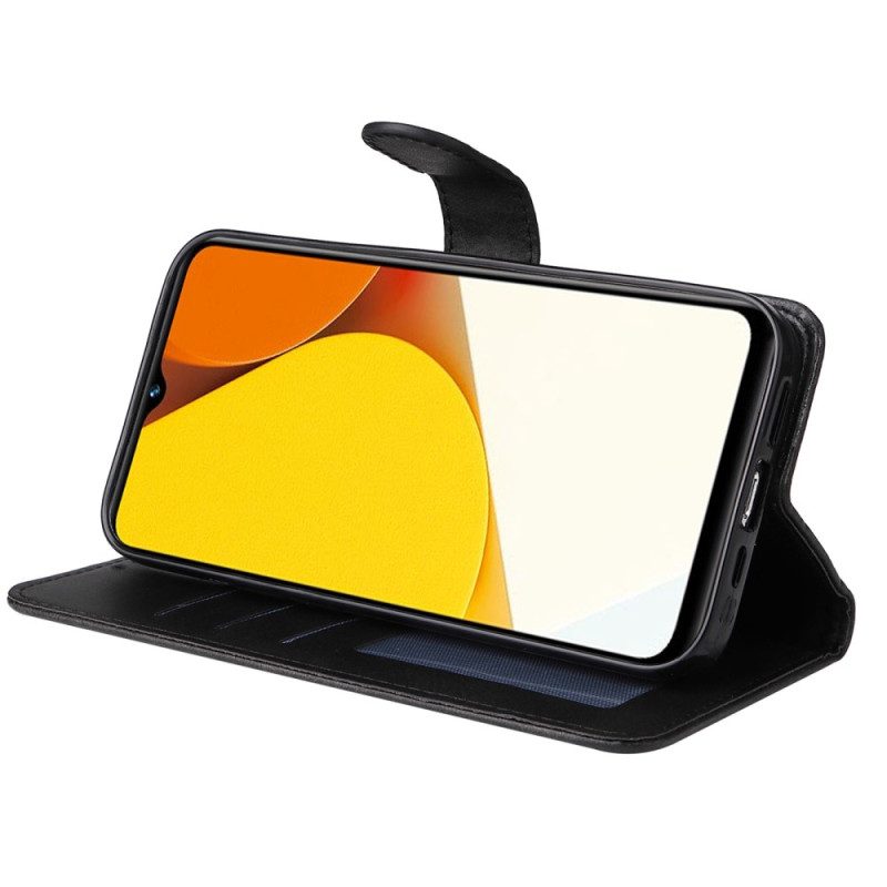 Custodia in pelle Vivo Y22s Semplice Con Cinturino