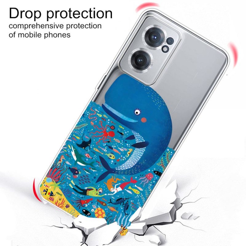 Cover OnePlus Nord CE 2 5G Balena Blu