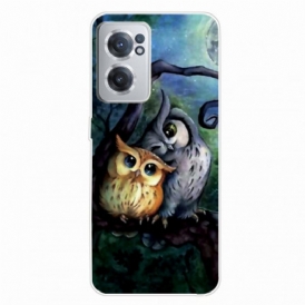 Cover OnePlus Nord CE 2 5G Coppia Di Gufi