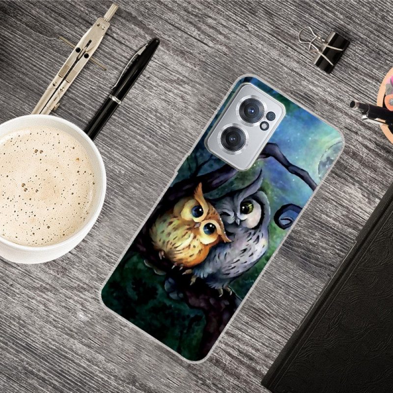 Cover OnePlus Nord CE 2 5G Coppia Di Gufi