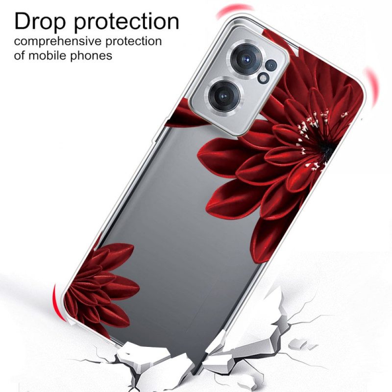 Cover OnePlus Nord CE 2 5G Fiore Scarlatto