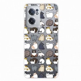 Cover OnePlus Nord CE 2 5G Gatti Del Mondo