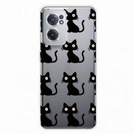 Cover OnePlus Nord CE 2 5G Gatti Neri