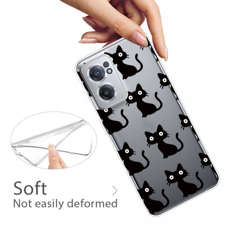 Cover OnePlus Nord CE 2 5G Gatti Neri
