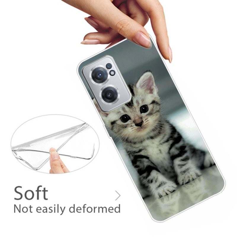 Cover OnePlus Nord CE 2 5G Gattino Timido