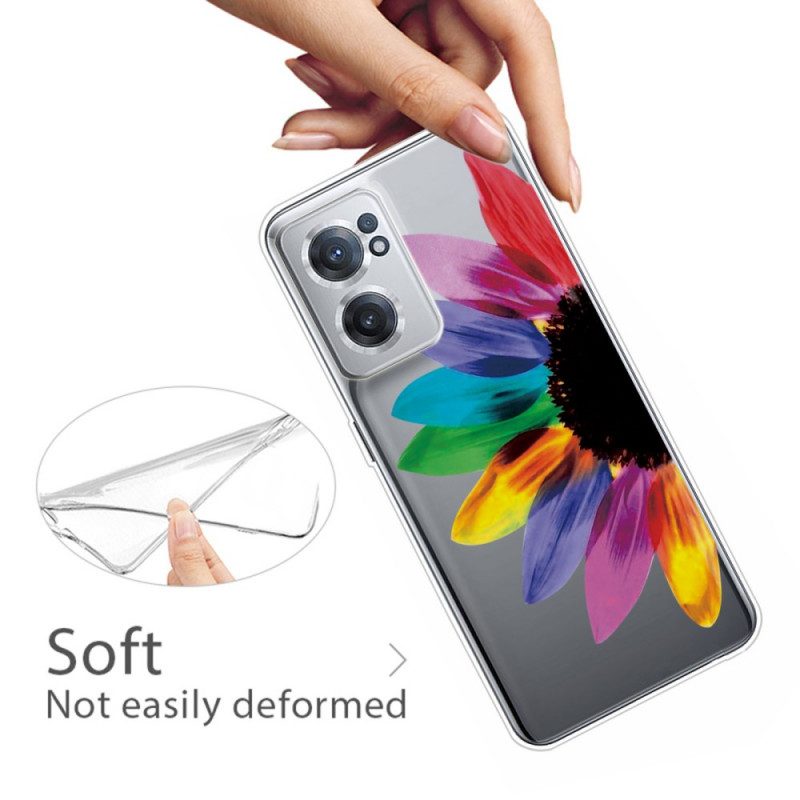 Cover OnePlus Nord CE 2 5G Girasole Arcobaleno