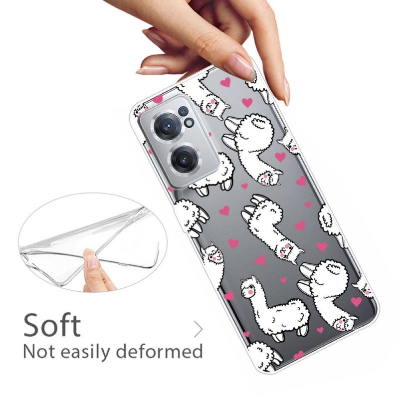 Cover OnePlus Nord CE 2 5G Lama Innamorati