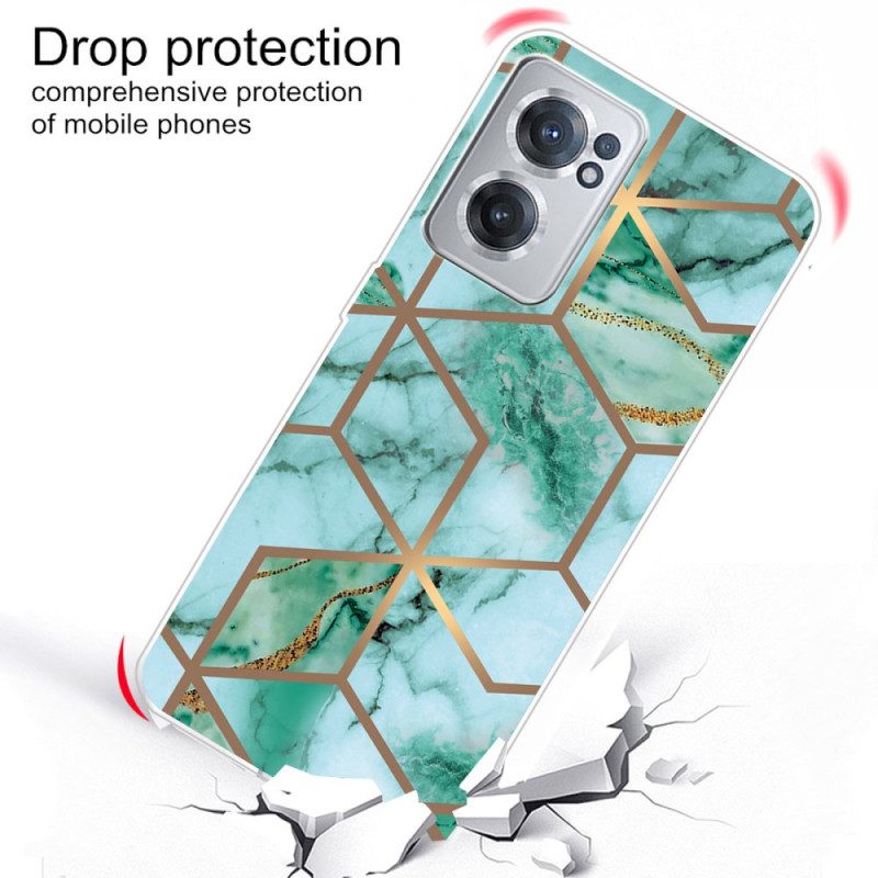Cover OnePlus Nord CE 2 5G Marmo Smeraldo