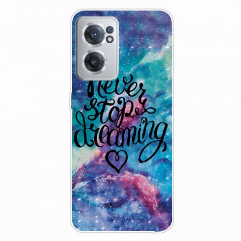 Cover OnePlus Nord CE 2 5G Non Smettere Mai Di Sognare
