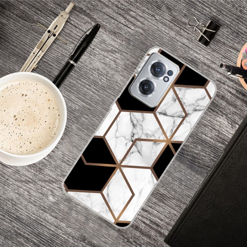 Cover OnePlus Nord CE 2 5G Scacchiera In Marmo