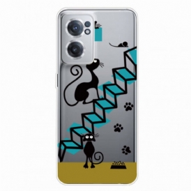 Cover OnePlus Nord CE 2 5G Scale Per Gatti