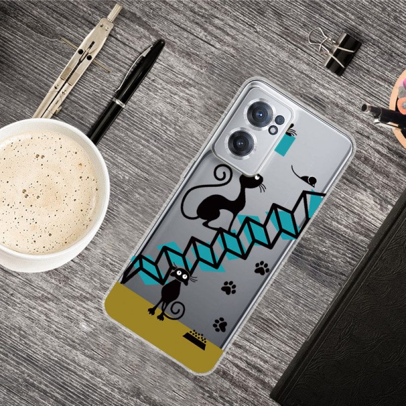 Cover OnePlus Nord CE 2 5G Scale Per Gatti