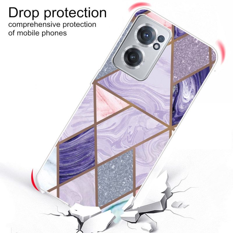 Cover OnePlus Nord CE 2 5G Triangoli E Trame