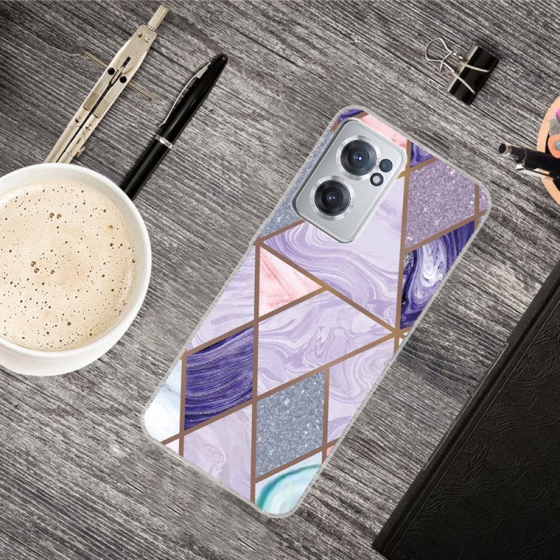 Cover OnePlus Nord CE 2 5G Triangoli E Trame