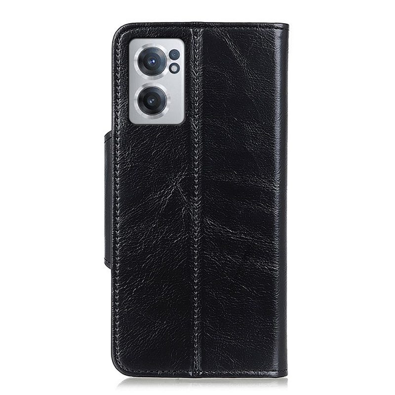 Custodia in pelle OnePlus Nord CE 2 5G Portafoglio Kazneh Portafoglio