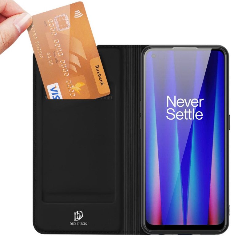 Folio Cover OnePlus Nord CE 2 5G Custodia in pelle Dux Duci