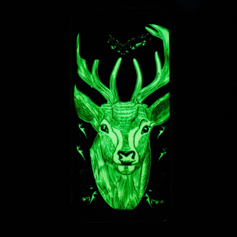 Cover Xiaomi Mi 11 Lite 4G / 5G / 5G NE Cervo Maestoso Fluorescente
