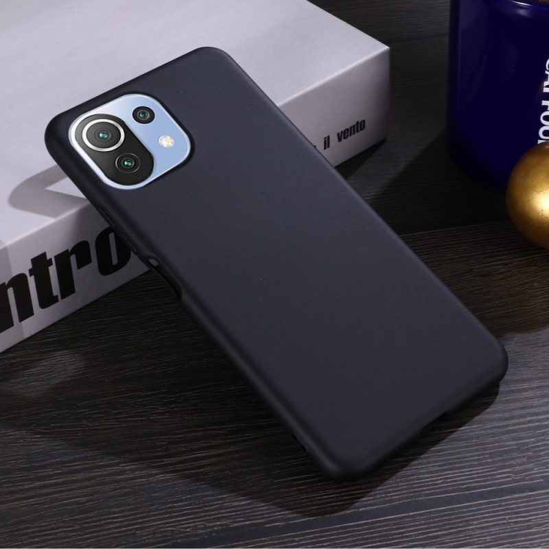 Cover Xiaomi Mi 11 Lite 4G / 5G / 5G NE Silicone Liquido Con Cordino
