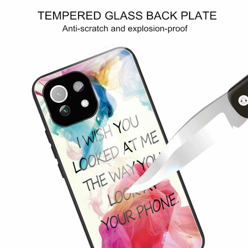 Cover Xiaomi Mi 11 Lite 4G / 5G / 5G NE Vetro Temperato Che Desidero