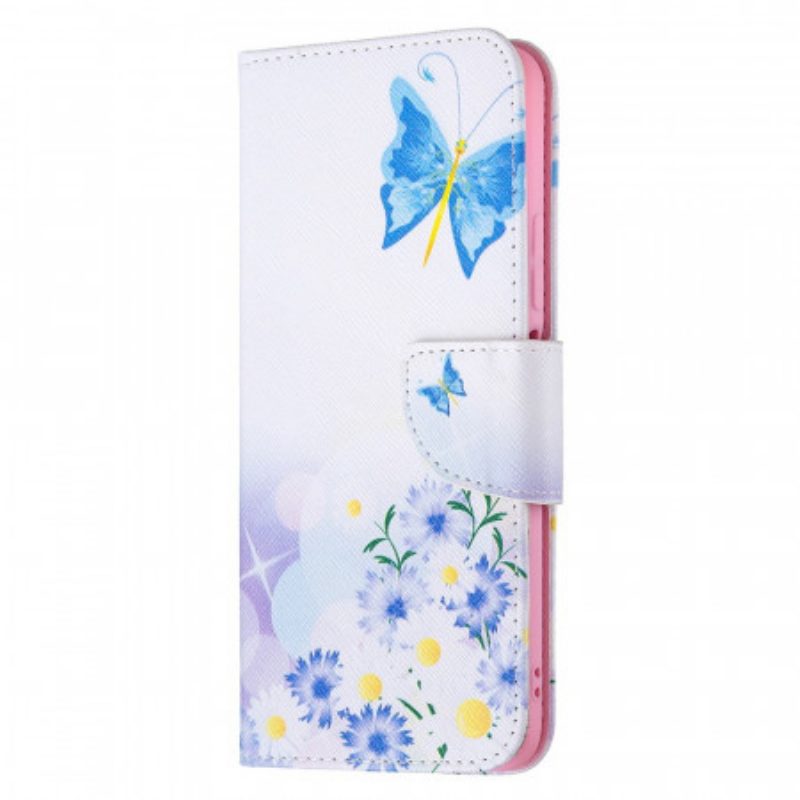 Custodia in pelle Xiaomi Mi 11 Lite 4G / 5G / 5G NE Farfalle Dei Sogni