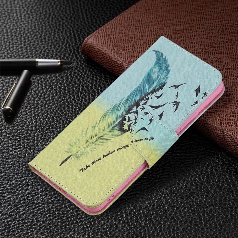 Custodia in pelle Xiaomi Mi 11 Lite 4G / 5G / 5G NE Impara A Volare