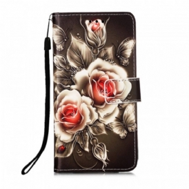 Custodia in pelle Xiaomi Mi 11 Lite 4G / 5G / 5G NE Rose D'oro