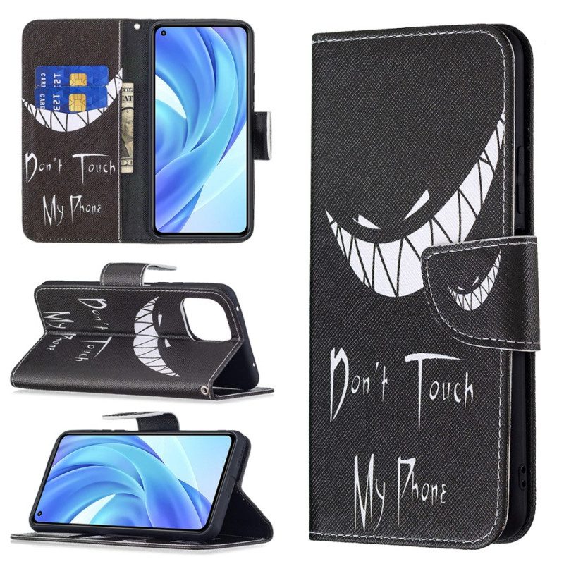 Custodia in pelle Xiaomi Mi 11 Lite 4G / 5G / 5G NE Telefono Del Diavolo