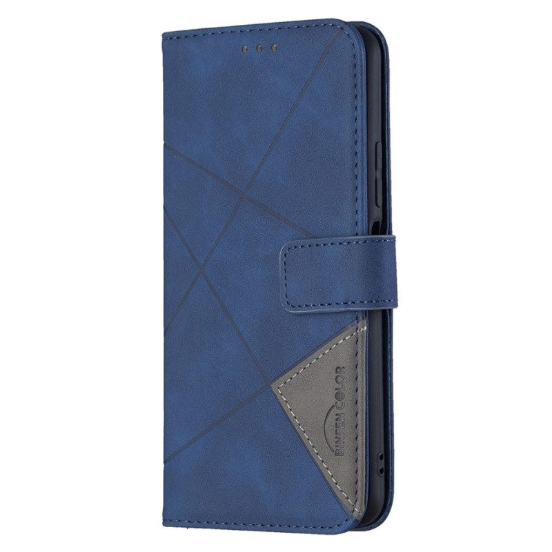 Custodia in pelle Xiaomi Mi 11 Lite 4G / 5G / 5G NE Triangolo Binfen Colore