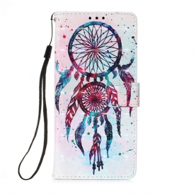 Folio Cover Xiaomi Mi 11 Lite 4G / 5G / 5G NE Acchiappasogni Ad Acquerello