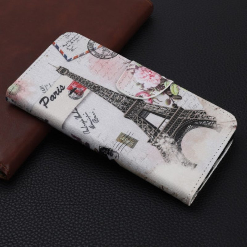 Folio Cover Xiaomi Mi 11 Lite 4G / 5G / 5G NE Retrò Torre Eiffel