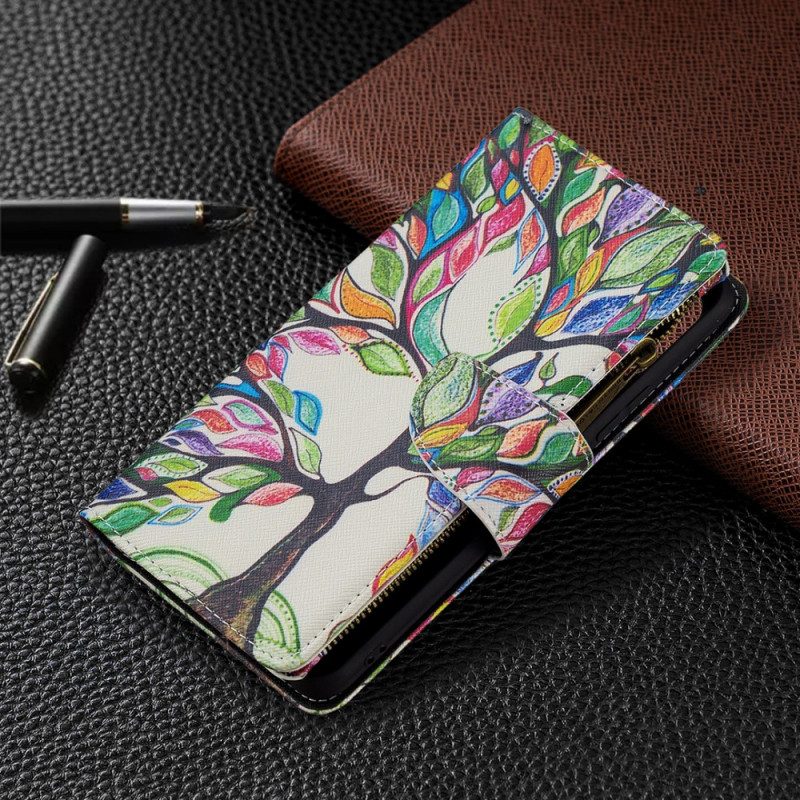 Folio Cover Xiaomi Mi 11 Lite 4G / 5G / 5G NE Tasca Per Albero Con Cerniera