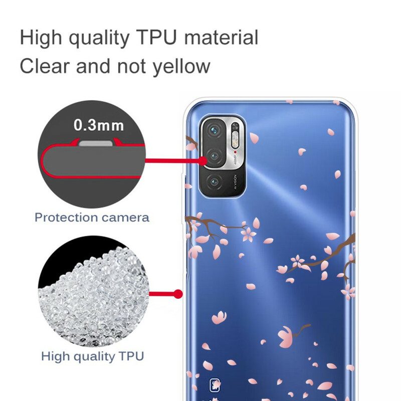 Cover Poco M3 Pro 5G Rami Fioriti