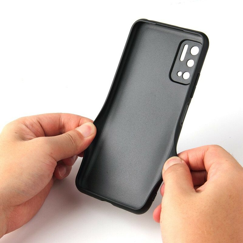 Cover Poco M3 Pro 5G Supporto Per Anello In Coccodrillo
