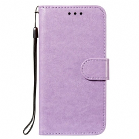 Custodia in pelle Poco M3 Pro 5G Design In Pelle Con Cinturino