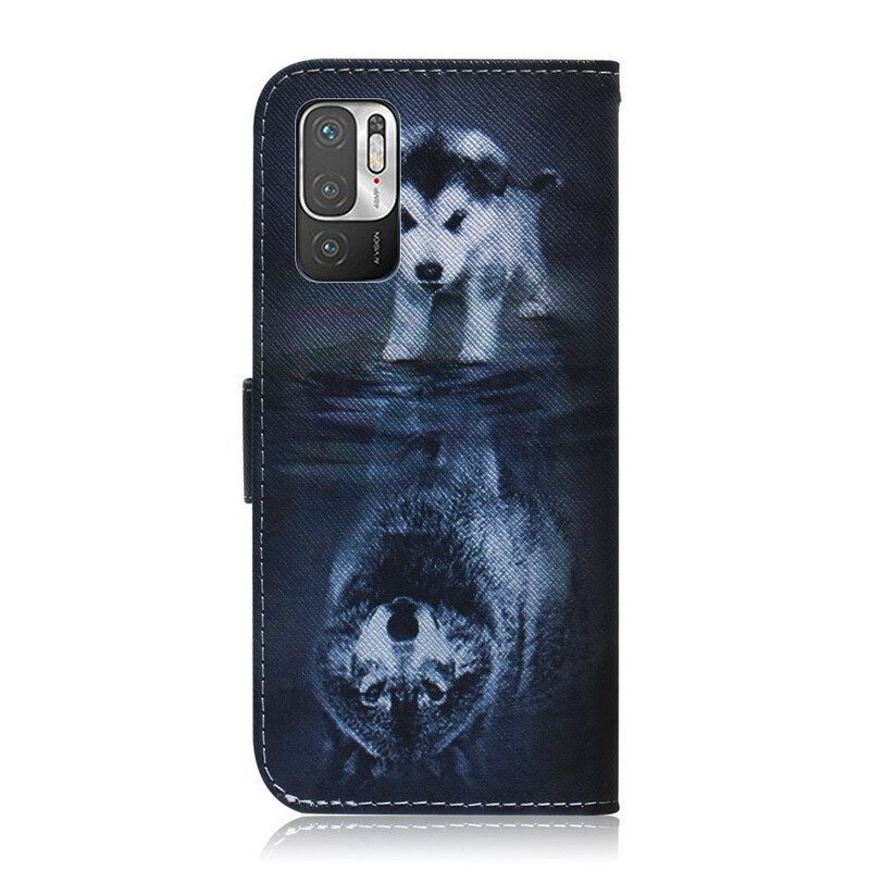 Custodia in pelle Poco M3 Pro 5G Ernesto Il Lupo