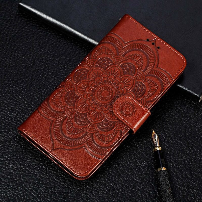Custodia in pelle Poco M3 Pro 5G Mandala Completo