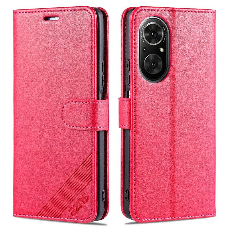 Custodia in pelle Honor 50 SE Azns Ecopelle