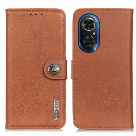 Custodia in pelle Honor 50 SE Similpelle Khazneh