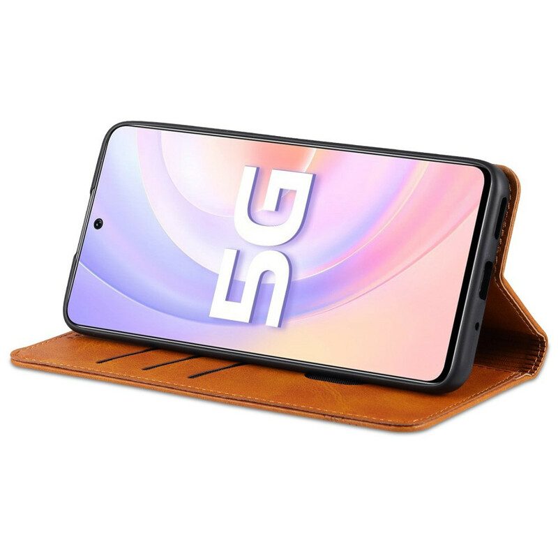 Folio Cover Honor 50 SE Custodia in pelle Azns Ecopelle