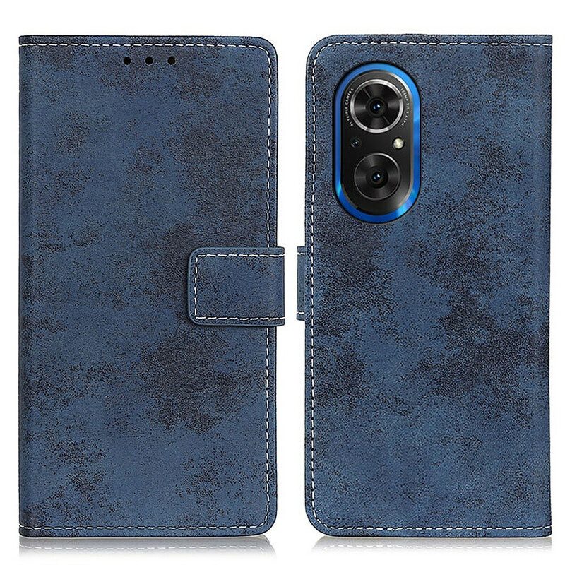 Folio Cover Honor 50 SE Effetto Pelle Vintage
