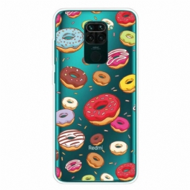 Cover Xiaomi Redmi Note 9 Amo Le Ciambelle