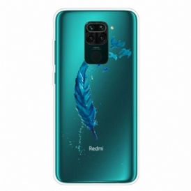 Cover Xiaomi Redmi Note 9 Bella Piuma Blu