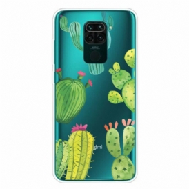 Cover Xiaomi Redmi Note 9 Cactus Dell'acquerello