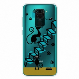 Cover Xiaomi Redmi Note 9 Gatti Divertenti
